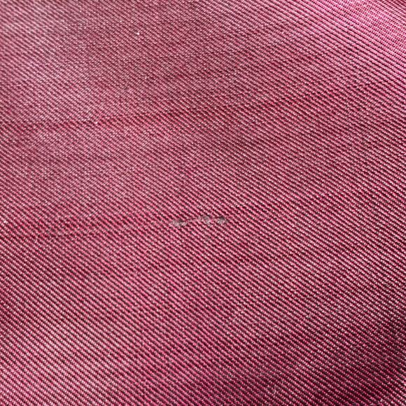 VINTAGE Grey Pink Reversible Fringe Scarf - Picture 3 of 5